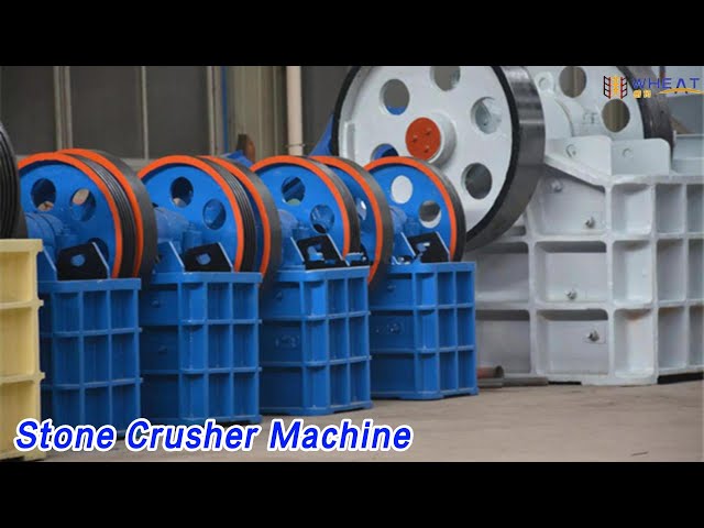 Jaw Stone Crusher Machine 390t/H Tiger Mouth Low Noise HIgh Output