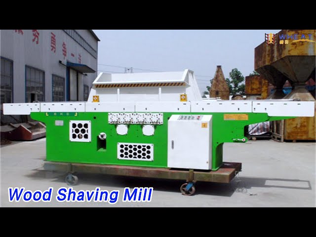 Hydraulic Wood Shaving Mill Continuous 4500RPM Automatic Feeding