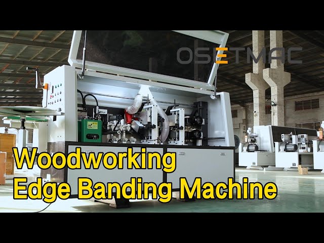 5 Functions Woodworking Edge Banding Machine PLC Control 6.7KW