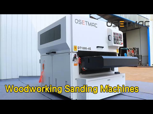 Brush Woodworking Sanding Machines Automatic High Precision  For Polishing