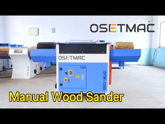 Panel Polishing Manual Wood Sander Brush Durable With Lifting Motor