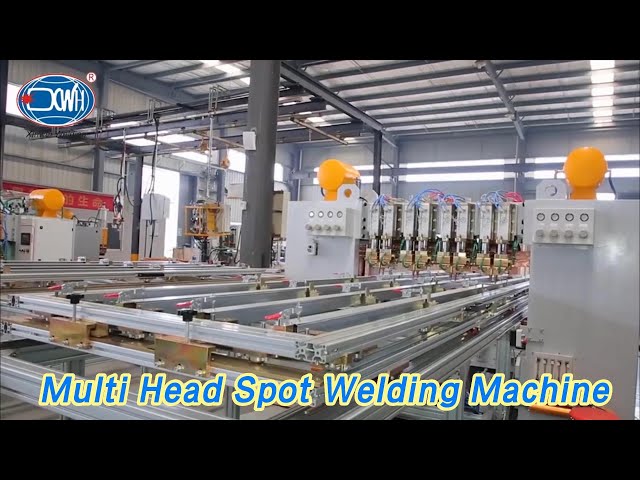 Eight Multi Head Spot Welding Machine 110V 160KVA CNC Automatic
