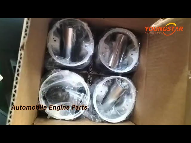 HYUNDAI Automobile Engine Parts Aluminium Piston 60000kms Guarantee With Pin