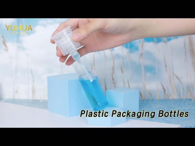 Makeup Removal Plastic Packaging Bottles PET PP Small Size With Press Pump
