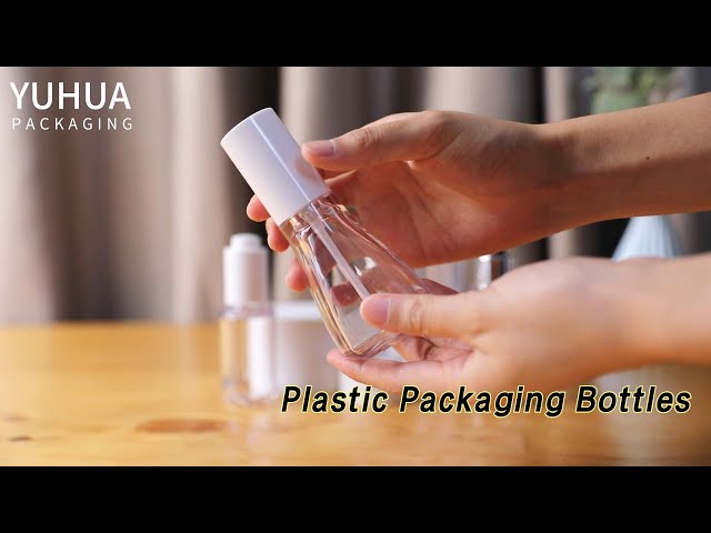 Serum Dropper Plastic Packaging Bottles Empty 30ml For Essential Oil