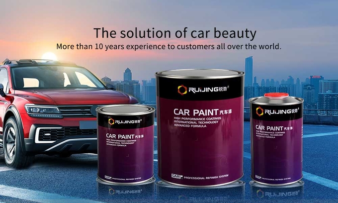 2K Iron Red Bright Color Car Paint Acrylic Spray Lacquer 0