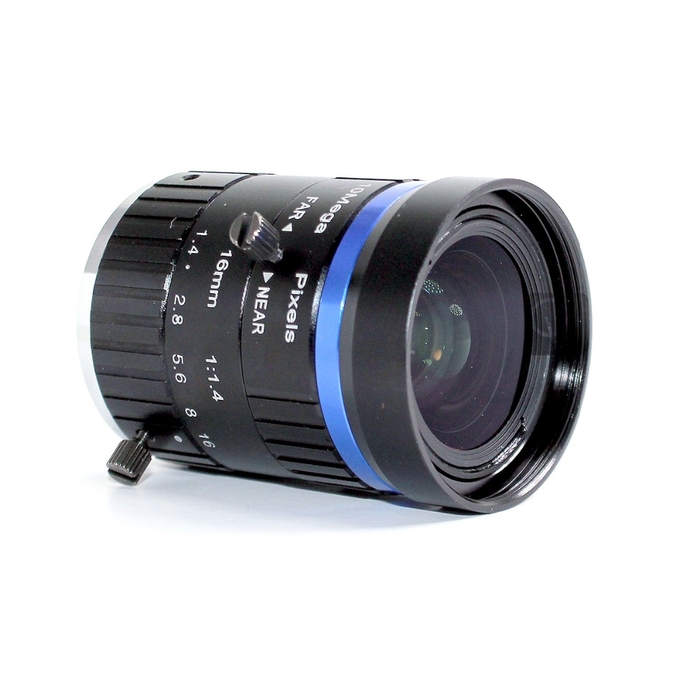 10MP machine vision industrial camera lens C interface 16mmm 1 inch fixed focus for C-Port raspberry camera