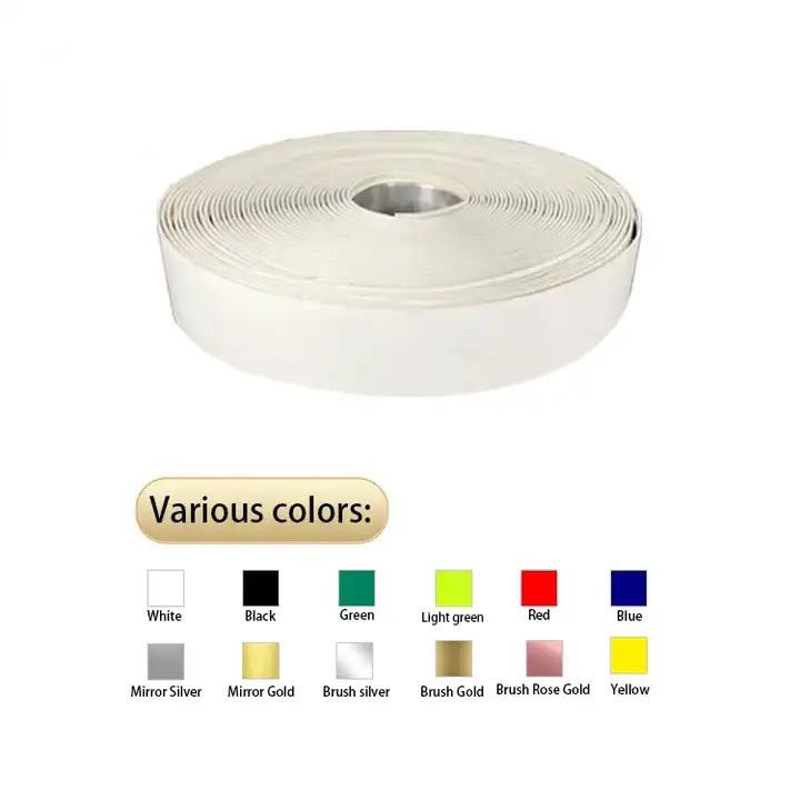 Hand Bending Aluminium Trim Cap 0.33mm Mirror Silver Channel Letter Trim Cap application 3