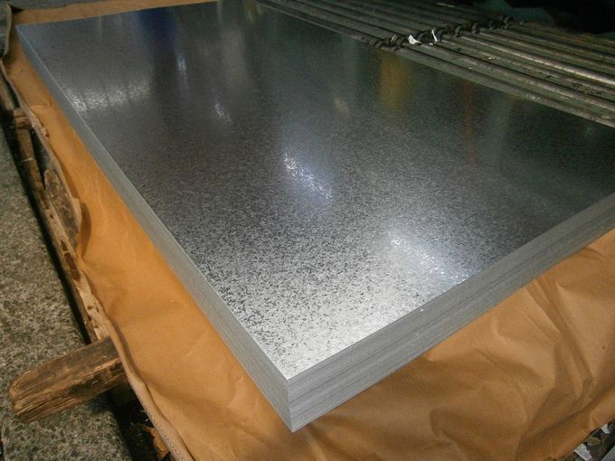 Grande lamiera di acciaio galvanizzata immersa calda del lustrino 0,15 -3.8mm di JIS G3302 SGCC 1