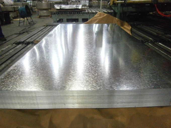 Grande lamiera di acciaio galvanizzata immersa calda del lustrino 0,15 -3.8mm di JIS G3302 SGCC 2