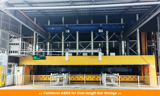 Stacker Crane Floor Supported SRM Storage And Retrieval Machine ASRS Automatic Storage And Retrieval System