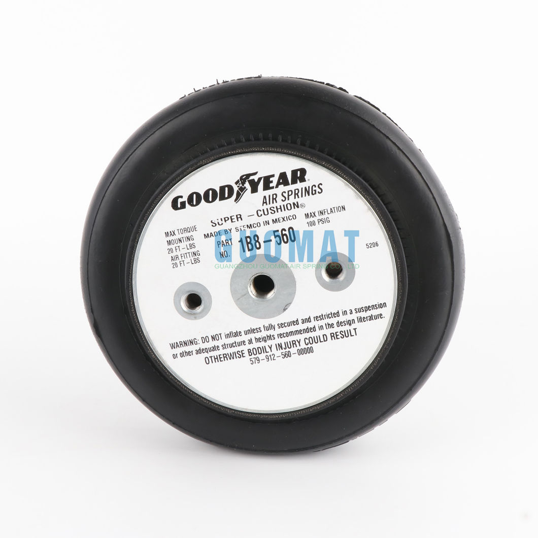 579913532 airbags industriels du ressort pneumatique de Goodyear 1b8-560 Goodyear choisissent des chocs compliqués d'air