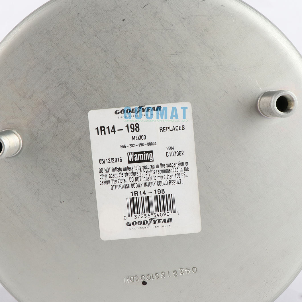 Ressort pneumatique de Goodyear 1r14-198 Flexmember 566283015 Contitech croisé 11 10.5c-16 des 706 64628