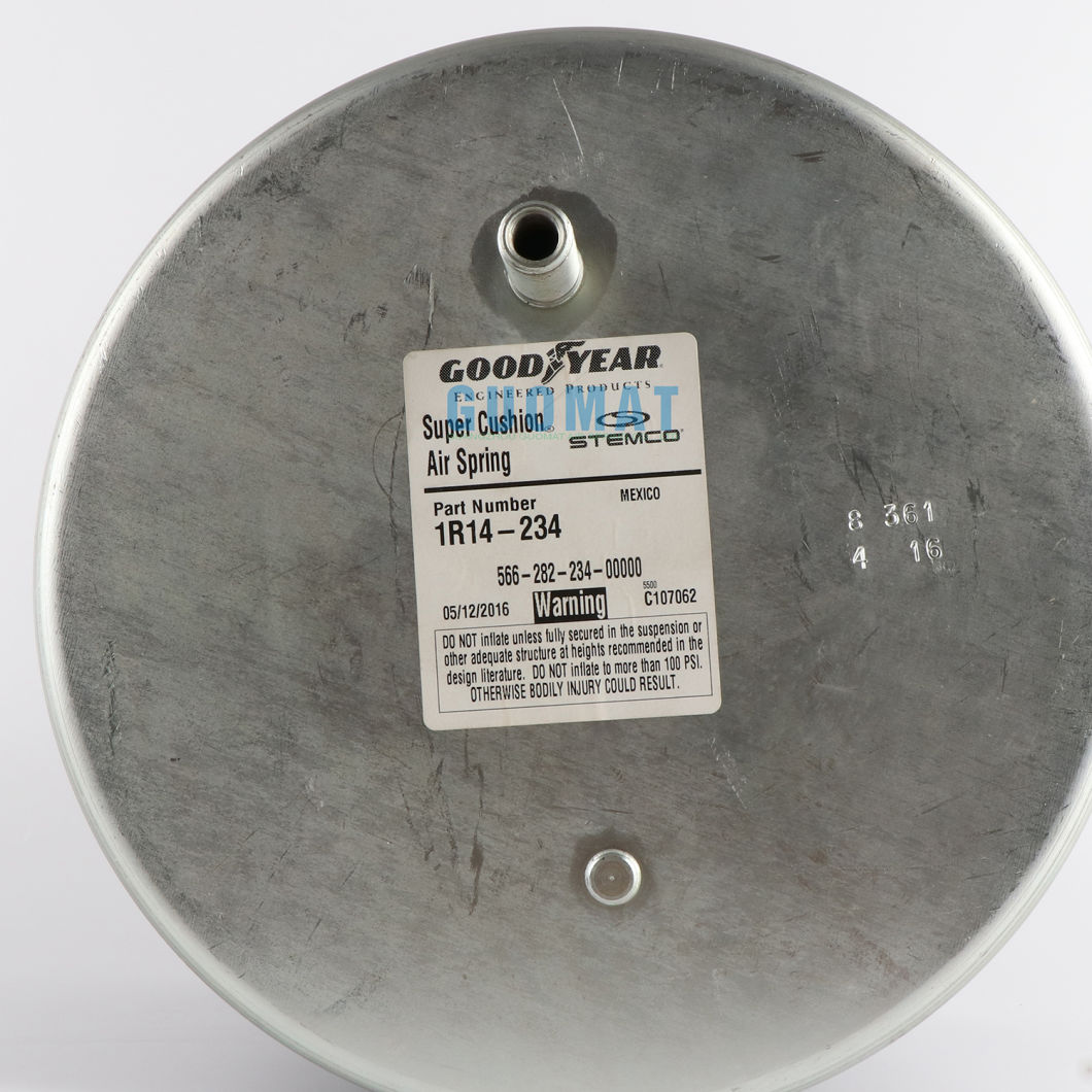 De Lente1r14-234 Goodyear Blaasbalgen van de Goodyearlucht de 566282234 Rolling de Luchtlentes van de Kwabvrachtwagen