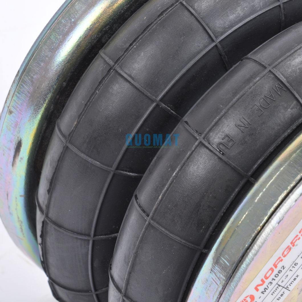 L'air de ressort pneumatique de M31062 Norgren beugle le ressort pneumatique 6X2 industriel avec emboutir la bride et le plat pour des accessoires de machine