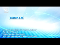 Permukaan Keramik Joaboa Dekoratif & Sistem Kelongsong Terpadu Hemat Energi