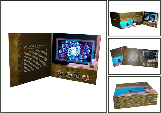 7 inch tft lcd video card video greeting card