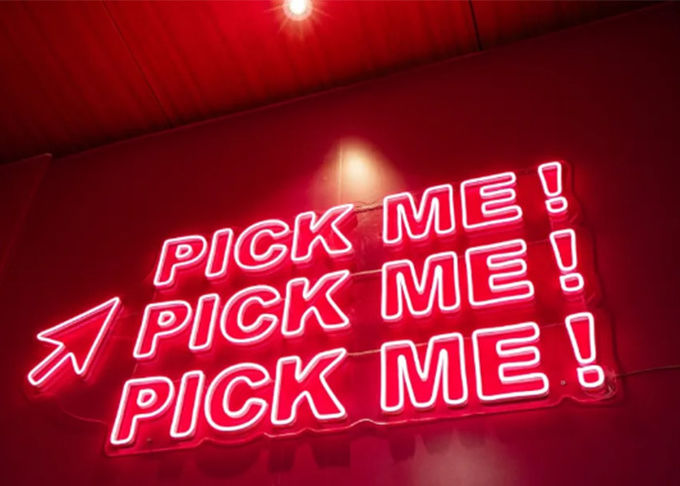 Milk tea shop neon sign color billboard Drop shinpping No MOQ 4