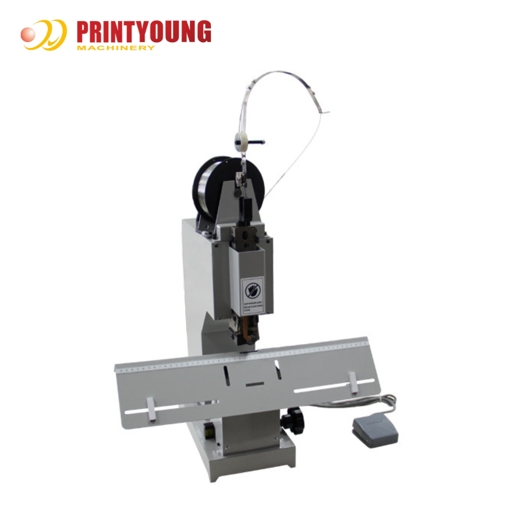 PRY-100/200 Electric Single and Double Head Steel Wire Booklet Riding Saddle Stitch Stapler Machine 1