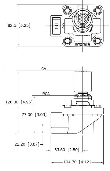 Goyen Tipo T Série CA25T 220/240 V AC Sistema de Limpeza Coletor De Poeira de Tensão Baghouse Aplicação Válvula de Pulso Pneumático