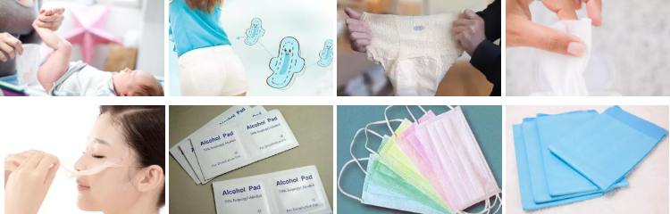 Anti Bacterial Polyester Spunlace Nonwoven Fabric 60gsm PET For Fish type Masks 1