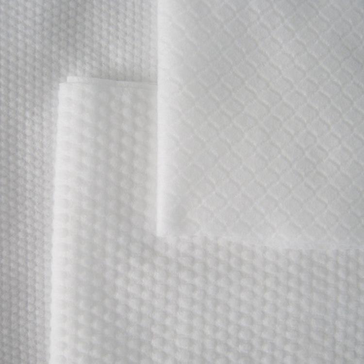 Viscose Polyester Pearl Spunlaced Cloth For Disposable Wipes 0