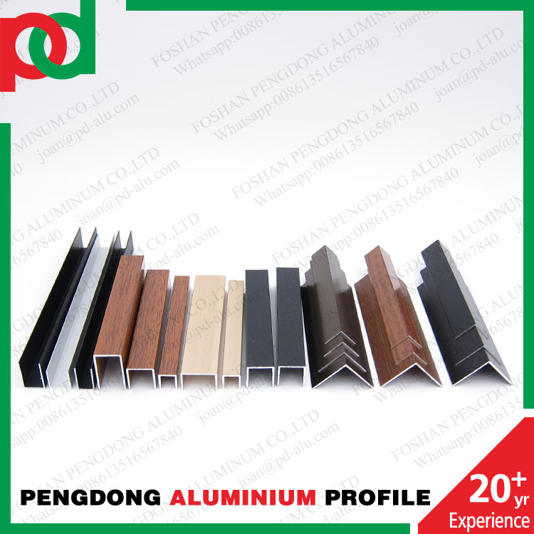 Vente chaude 6030 profils en aluminium de tube rectangulaire