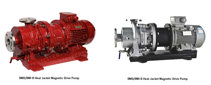Pump sentrifugal Mag drive stainless steel untuk asam sulfat rendah suhu tinggi