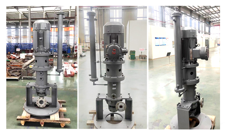 Pompa Penggerak Magnet Stainless Steel Vertikal Suhu Tinggi