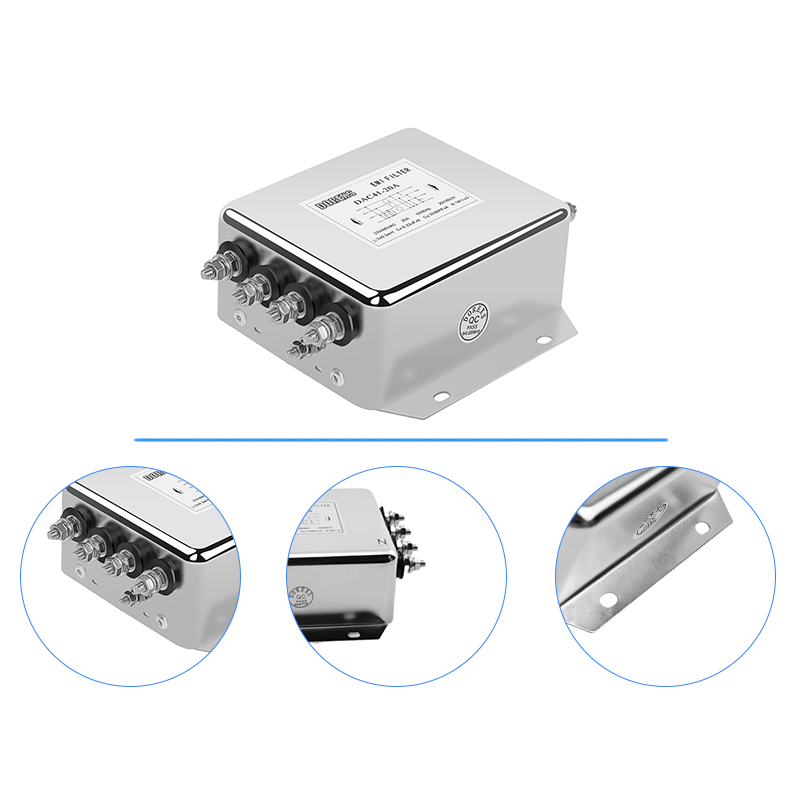 DAC41 High Performance Noise Emi filter for inverter 3 Phase EMI EMC Low Pass Filter 1