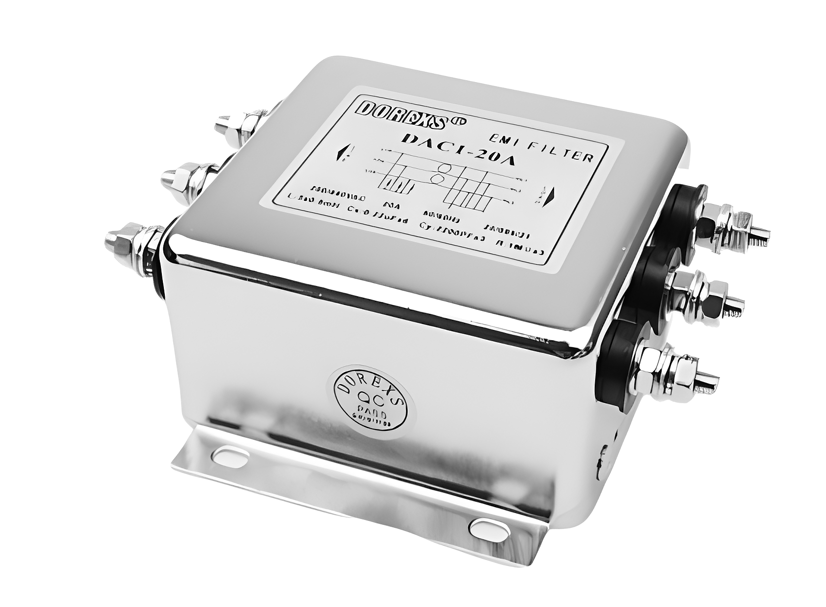 3 Phase Power Line Filter DAC1 Series Rated Current 6A-20A 1