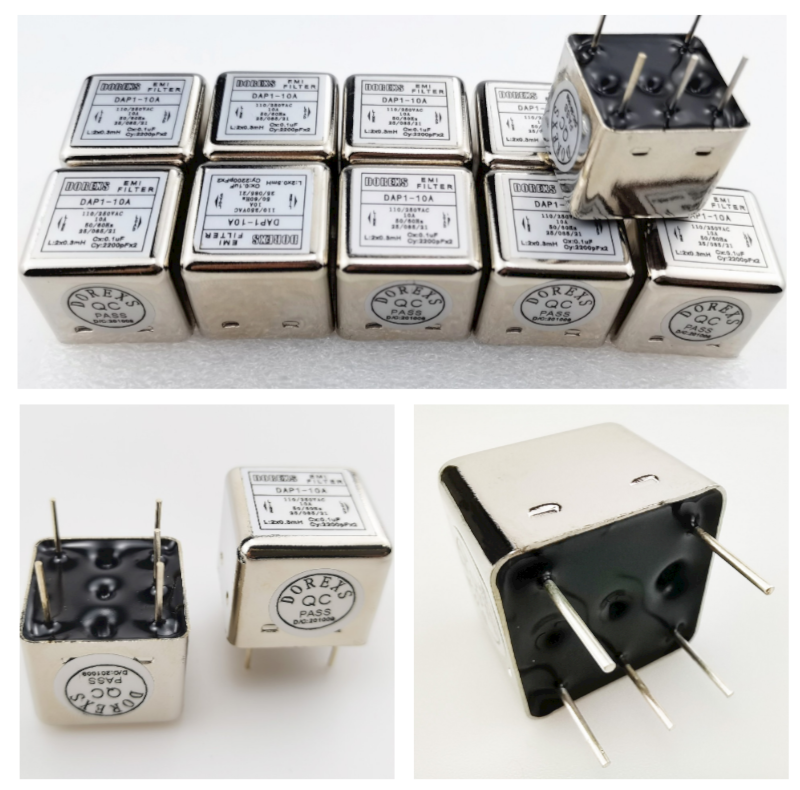 DAP1 Series PCB Board Mounted EMC Filter Power Noise Filter 8