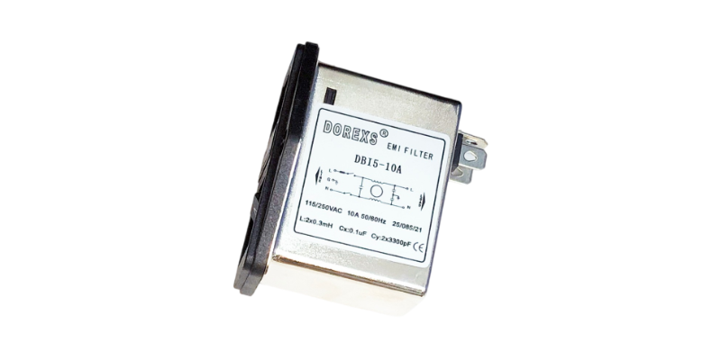 DBI5 IEC Socket Power Filter With Fuse And Switch 1A-10A EMI Line Filter 3