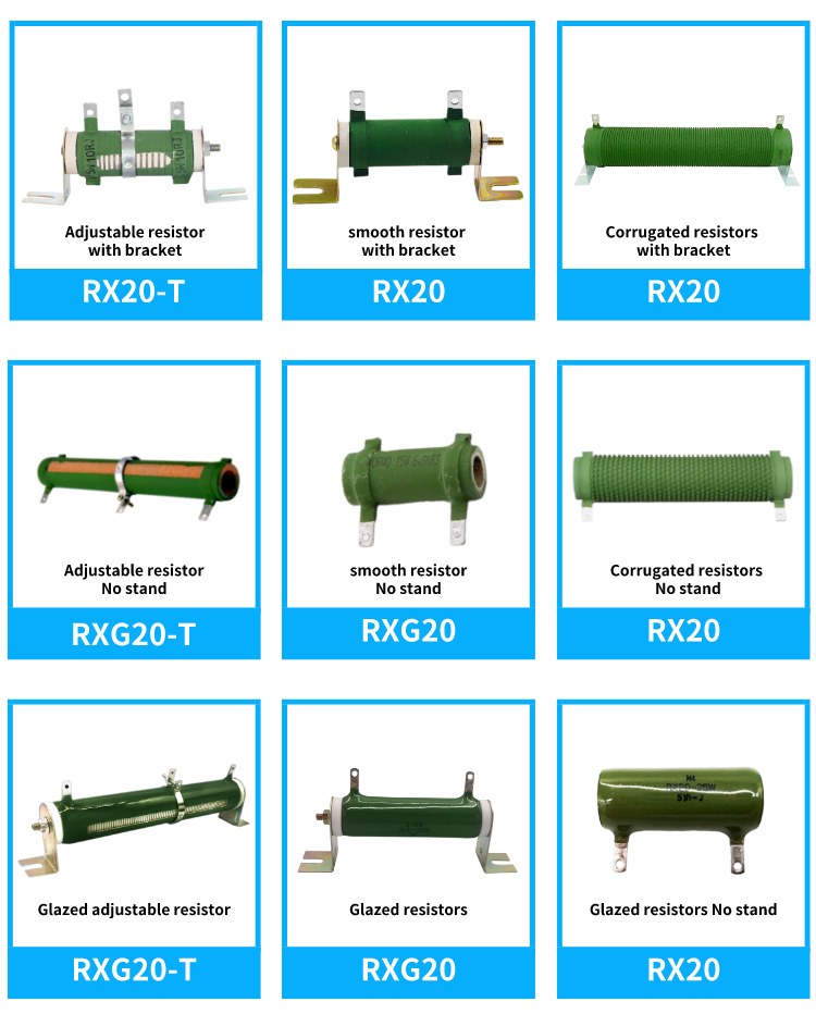 Adjustable Wirewound Resistors 100w High Voltage Ceramic Resistor 7