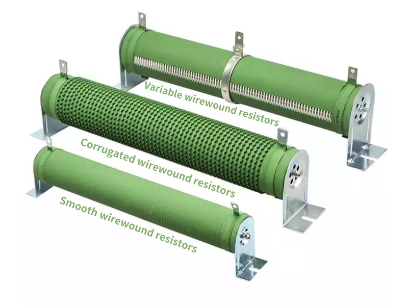 Adjustable Wirewound Resistors 100w High Voltage Ceramic Resistor 0