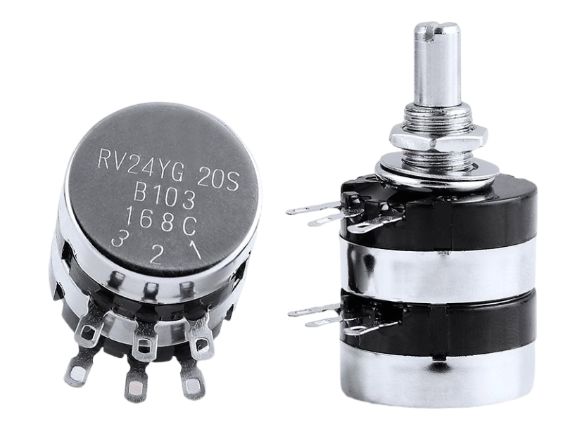 Rv24yn20s Rotary Carbon Film Potentiometer RV24YN Adjustable Resistor 2
