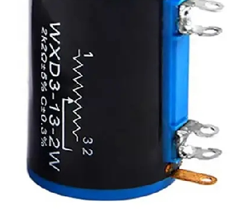 Многооборотный проволочный потенциометр WXD3 WXD3-13 2W, поворотный переключатель, 10 оборотов, 5k 10k 100k 3