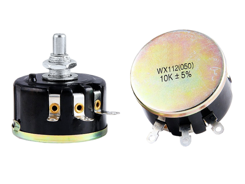 WX112 WX050 5W Single Turn Wire Wound Potentiometer Adjustable Resistance 100R 330R 470R 2