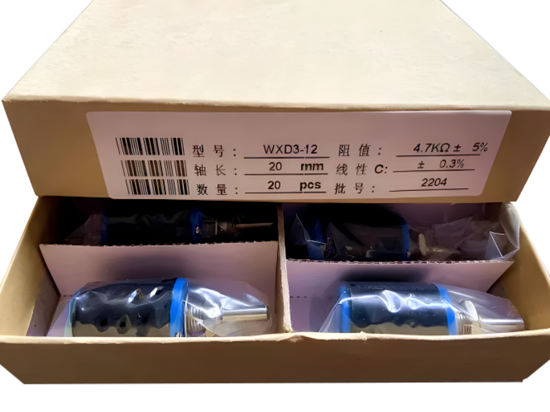 WXD3-12 Precision Multi Turn Wirewound Potentiometer Sliding Rheostat 5 Turn Adjustable Resistor 2