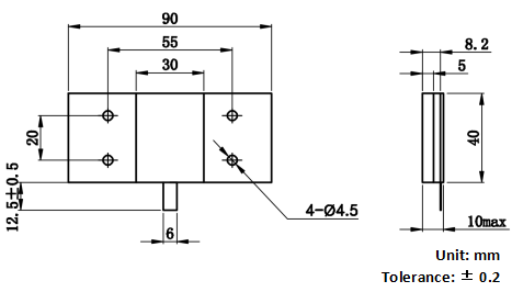 150w 50ohm RF Resistor Beryllium Oxide Alumina RIG High Power Resistor 6