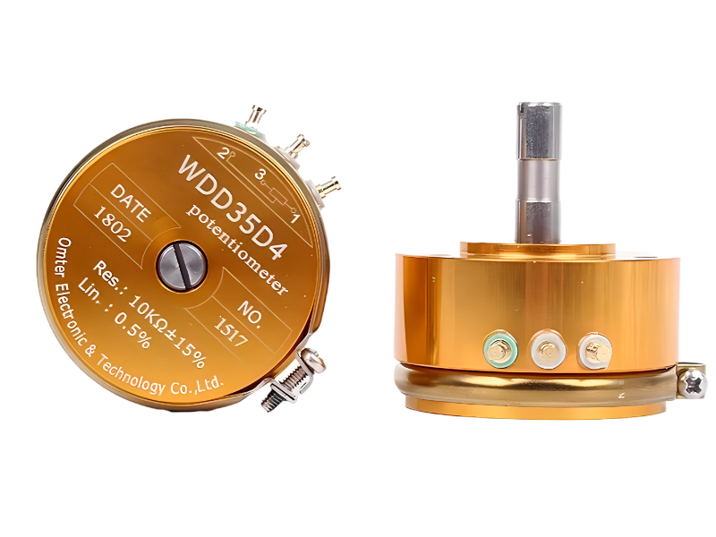 WDD35D4 1K 2K 5K Rotary Potentiometer Precision Conductive Plastic Potentiometer 0