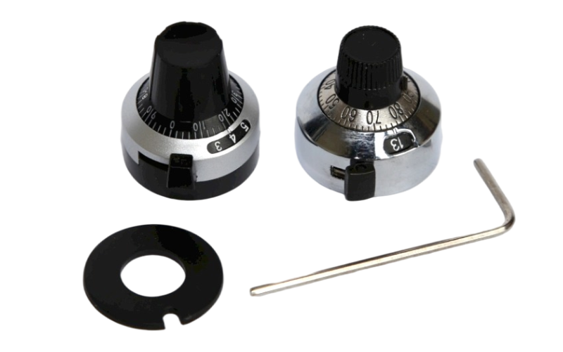 Multi Ring Potentiometer Knob 6.35mm 3590S 534 H-22-6A Digital Knob 1