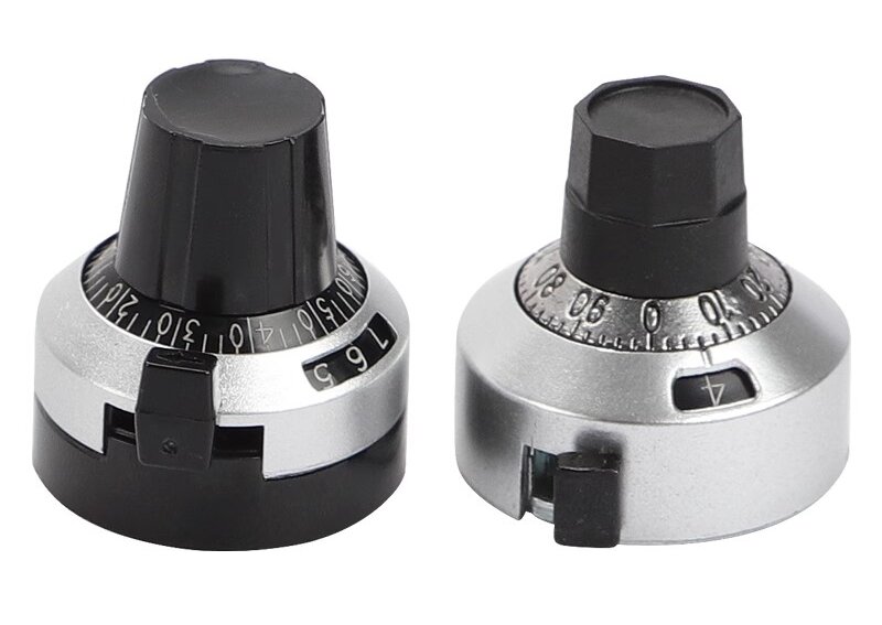 Multi Ring Potentiometer Knob 6.35mm 3590S 534 H-22-6A Digital Knob 2