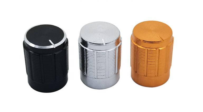 Potentiometer Accessories 15*17mm Aluminum Alloy Potentiometer Caps 4