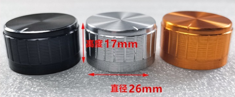 Potentiometer Accessories 15*17mm Aluminum Alloy Potentiometer Caps 21