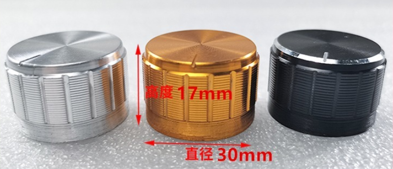 Potentiometer Accessories 15*17mm Aluminum Alloy Potentiometer Caps 22