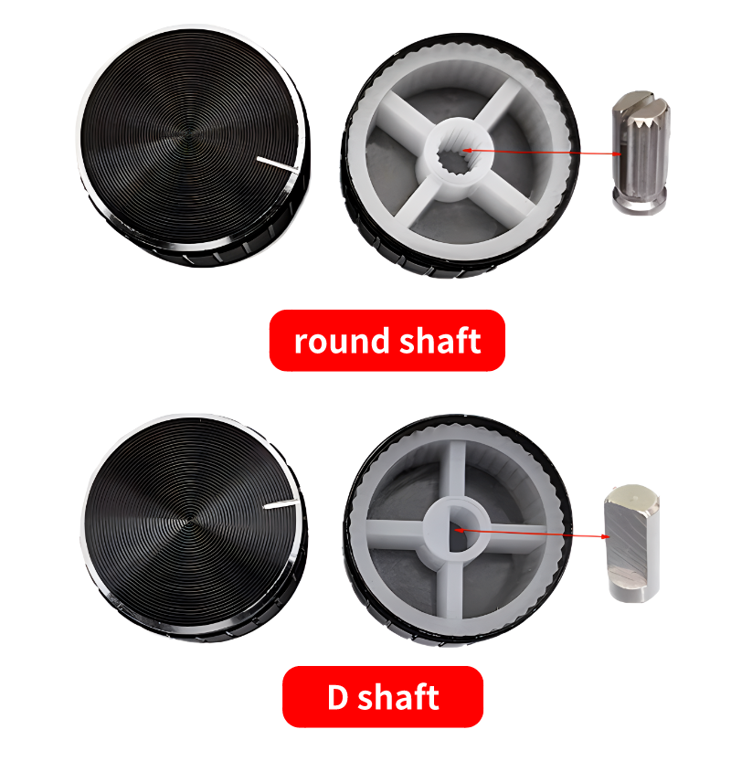 Potentiometer Accessories 15*17mm Aluminum Alloy Potentiometer Caps 2