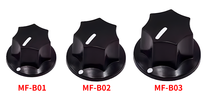Mf-B01 Mf-B02 Mf-B03 Hexagonal Bakelite Knob Inner Hole 6mm 0