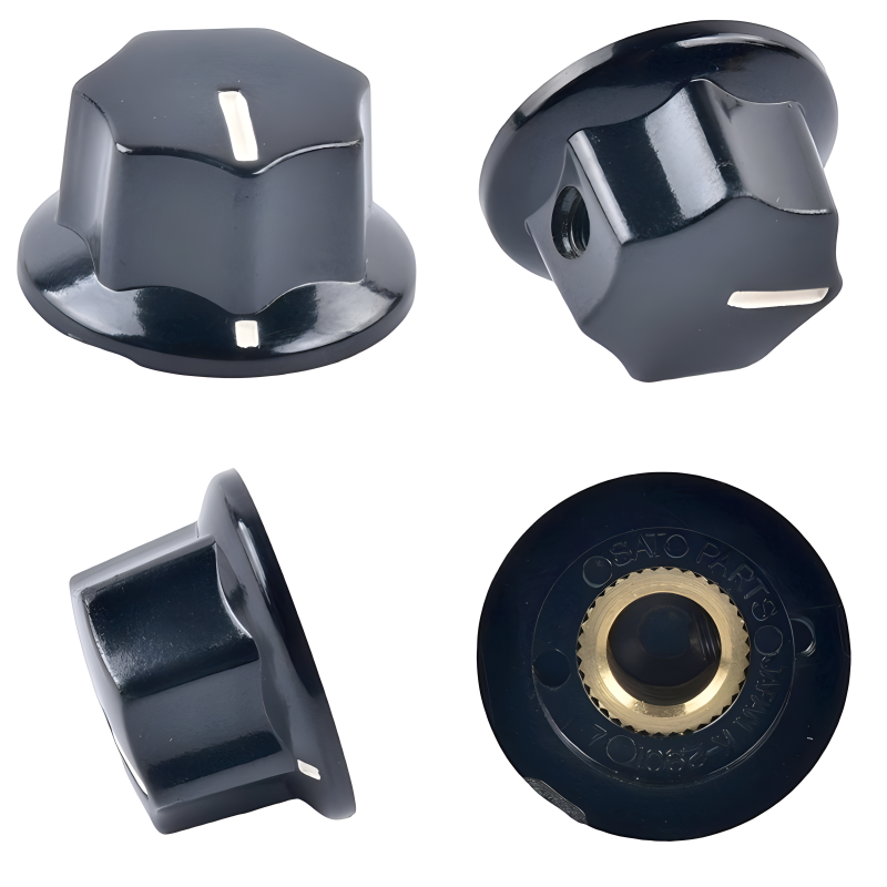 Mf-B01 Mf-B02 Mf-B03 Hexagonal Bakelite Knob Inner Hole 6mm 5