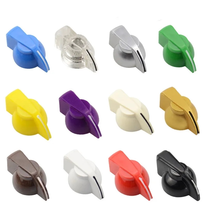 BONENS K7-1 Chicken Head Guitar Knobs Screw With 18 Teeth / 6.35MM Shaft Hole Diameter 0